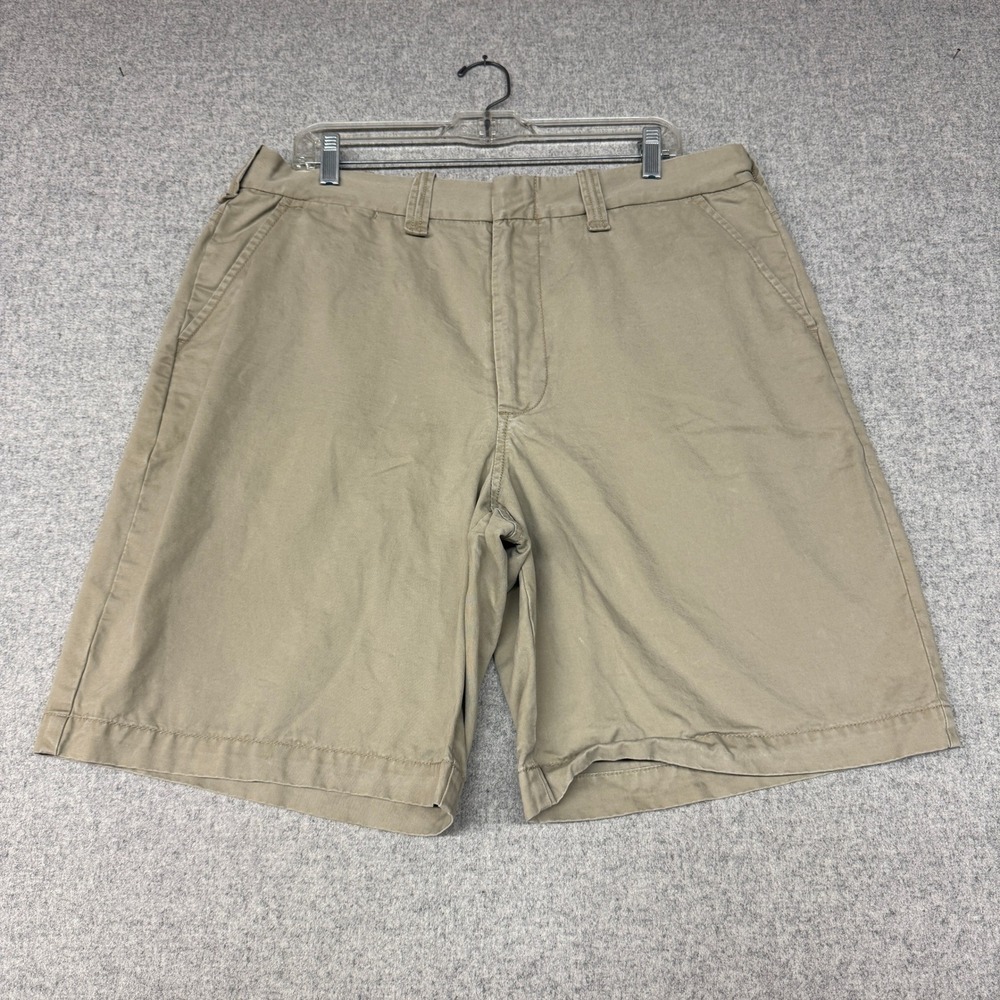 Old Navy Chino Shorts 38 Tan Khaki Cotton Field Tested Vintage Regulation Issue